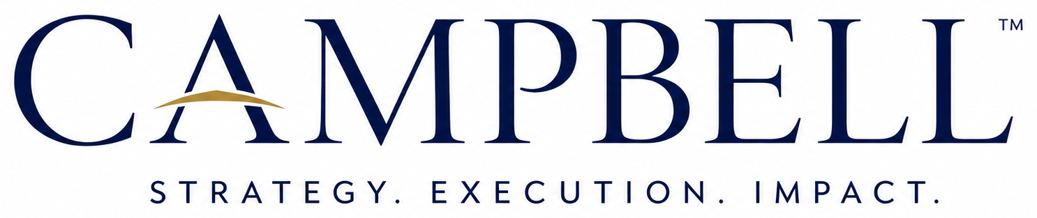 CAMPBELL — Strategy. Execution. Impact.