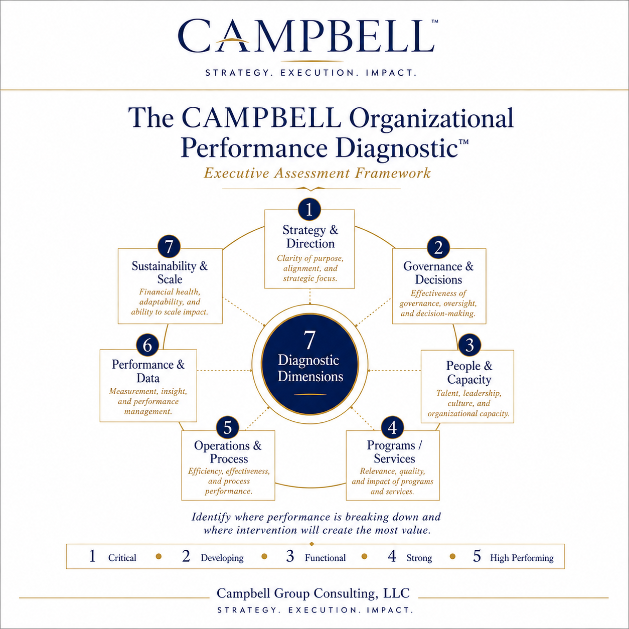 CAMPBELL Organizational Performance Diagnostic